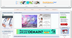 Desktop Screenshot of facmed-sba.medespace.fr