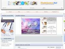 Tablet Screenshot of facmed-sba.medespace.fr